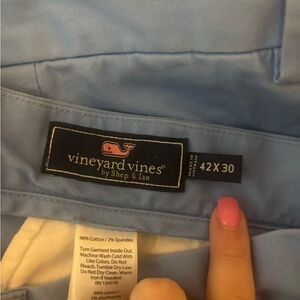 Vineyard Vines Light Blue Breaker Pants